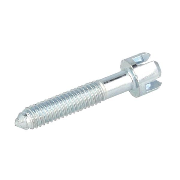 Crown Screw No. 515, M6 x 30mm, Pointed, Steel BZP