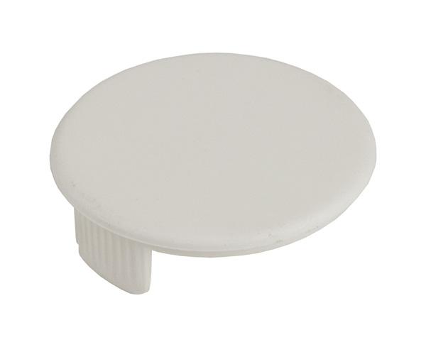 Plastic Cover Cap F/Maxi Luna, White, ø40mm