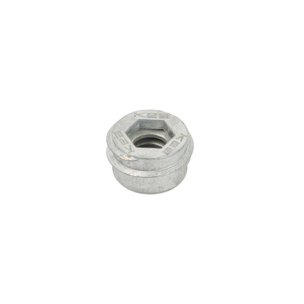 Kea Screw-in Bushing M10, Zamak Natural