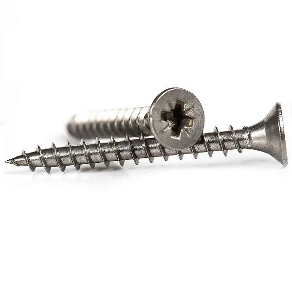 Chipboard Screw, CSK, PZD, SS A2, ø3,5x13mm, Self Tapping