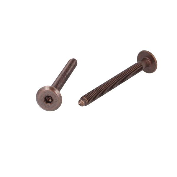 Fifteen Screw, M6x60mm, (58+3) Bronze Plated, Pointed