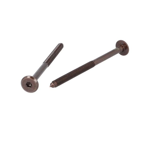 Fifteen Screw, M6x90mm, Bronze Plated, Pointed