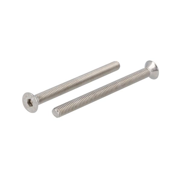 Insex Screw, M6x75mm, Stainless Steel A2, DIN 7991, W/Hex