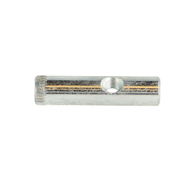 Cross Dowel ø10x42mm ,M6, Knurled, BZP, 5mm Slot End