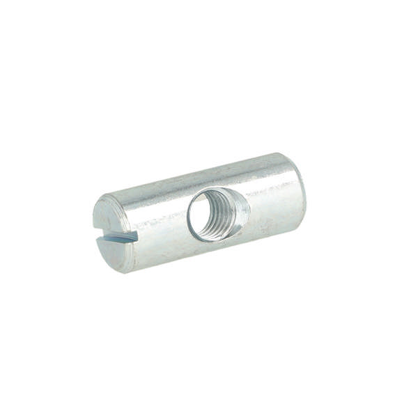 Cross Dowel ø12x30mm(15+15), M8, Steel, Bright Zinc Plated