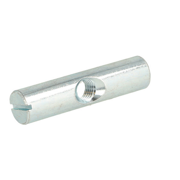 Cross Dowel ø12x50mm(25+25), M8, Steel, Bright Zinc Pl.