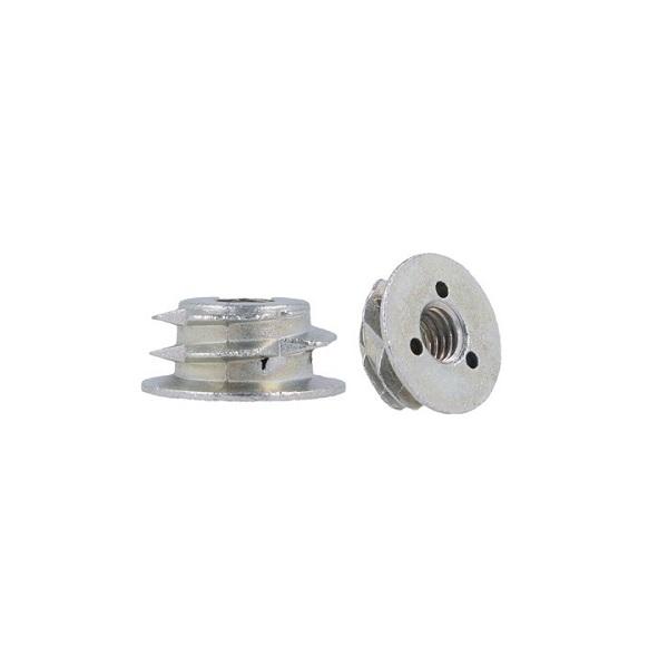 Screw-in Bushing ST-607, Zamak, YZP, M6 x 6/7mm, Thread Stop