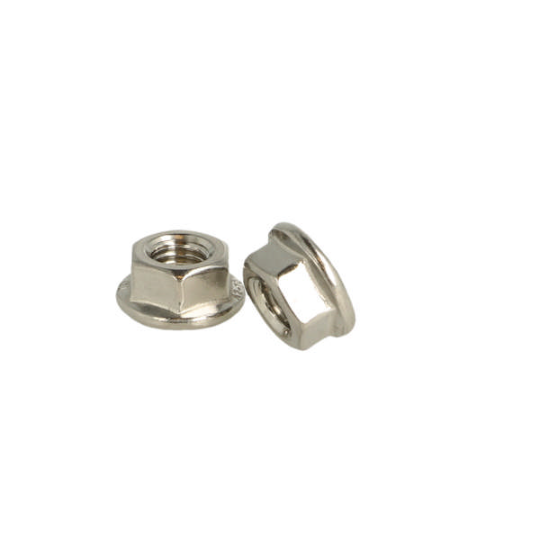 Hexagonal Flange Nut, M8, DIN 6923, Stainless Steel A2