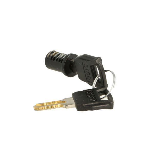 Loose MIC Cylinder #01, Black, Key to Differ, Snake CK keys