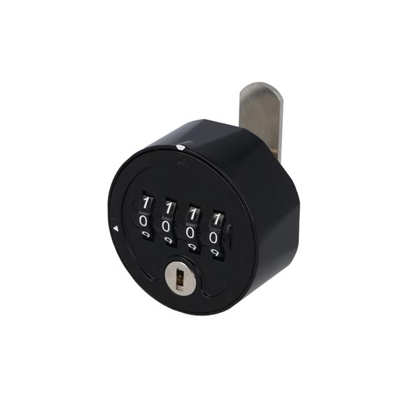 Combi. Cam Lock M500, Private, 4-Digit, ø19x30mm, RH, Black