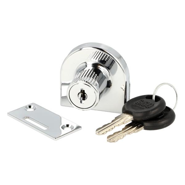 Glass Door Lock 918, CPL, CK SISO, KA D20, F/Single Doors