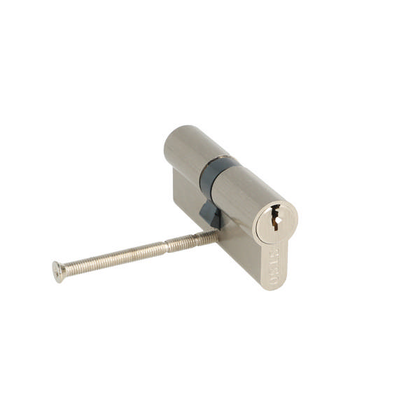 Profile Cylinder, SS-Look, 70mm (30+10+30mm) FAB Key