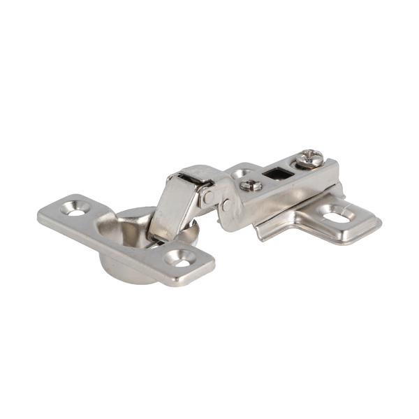 Mini Hinge, Steel, NPL, 98DG, B/09mm Half-Overlay,W/Mounting