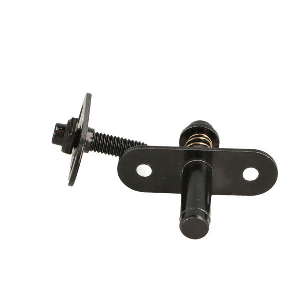 Invisible Pivot Hinge F/Slats, W/Spring Tention, Steel Black