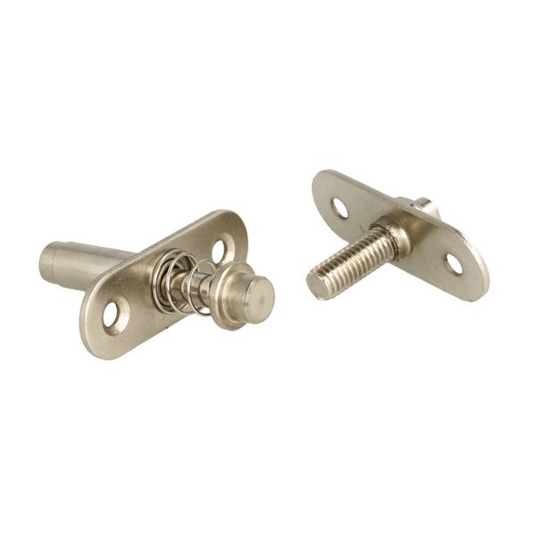 Invisible Pivot Hinge W/Spring Tention,360DG Rotation,Steel