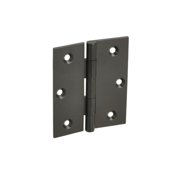 Butt Hinge, 60x50x1,8mm, Brass-Black Finish