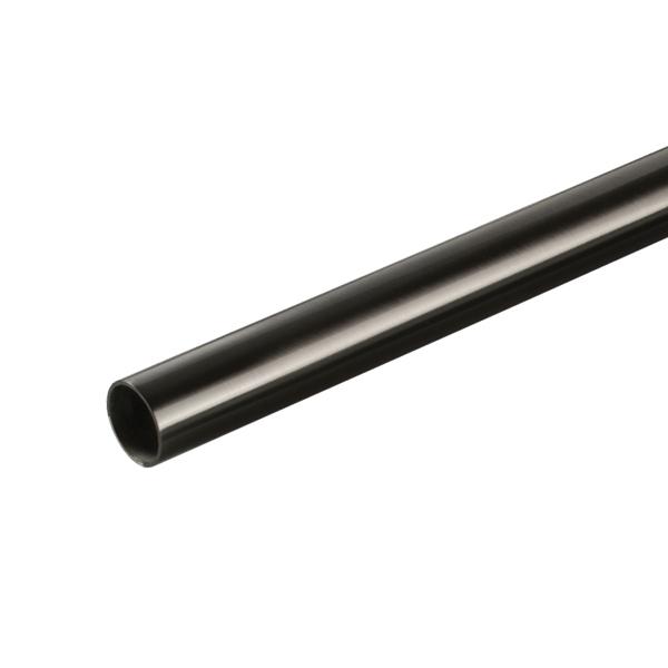 Brass Tube ø19x1300mm, 1,2mm Thickness, Black Finish