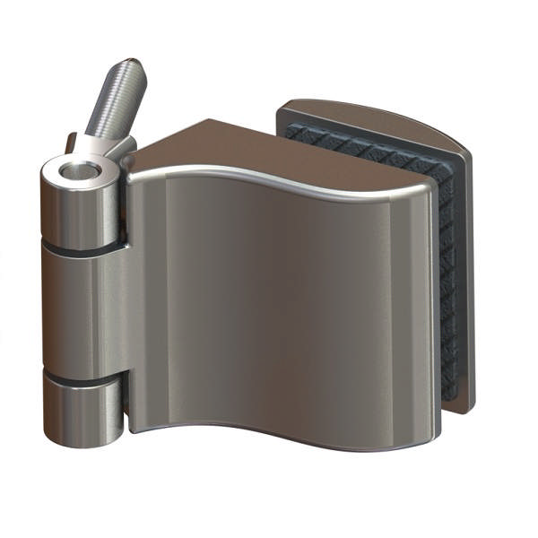 Sauna Hinge F/Glass Doors, 