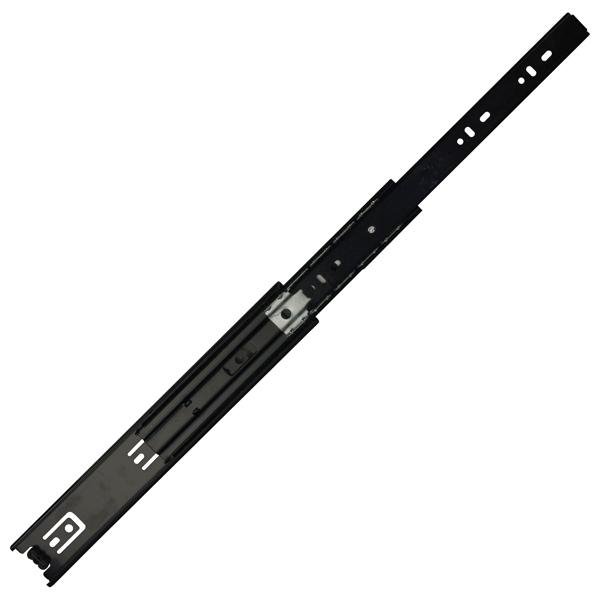 Drawer Slide NJ4500, 700mm Full Extension, Black Zinc Plated