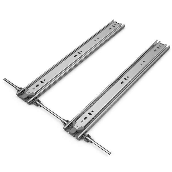 Anti Tilt Drawer Slide NJ4500, 450mm Full Extension,Zinc Pl.