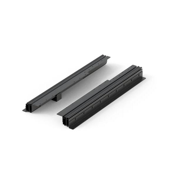 Drawer Slide F/Understair Drawers,1000mm, Steel - Black, W/