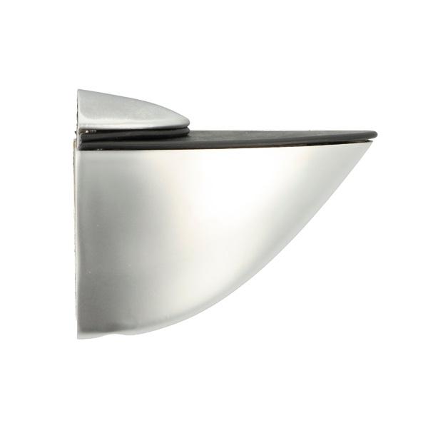 Shelf Bracket #53 F/Glass & Wood, 4-40mm Alu-Finish