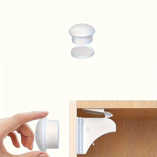 Extra Magnet Key W/Bottom Base, White, For Lock 22.04.121