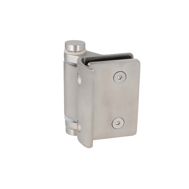 Baluster Spring Hinge, ø42,4mm Tube/Glass,  8-12mm Glass,