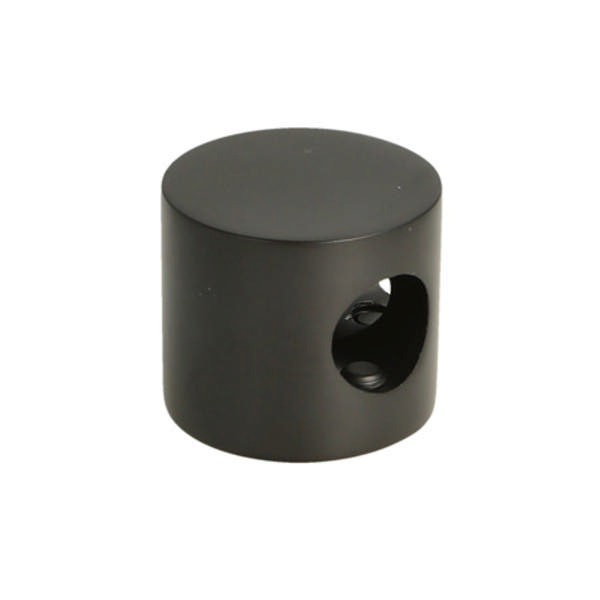 Tube Connector 2-Way, ø44x38mm, SS-304, Black Finish, F/ø19