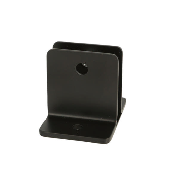 Wall Bracket 67x54x2mm, SS304 Black, F/Toilet Cubicles,