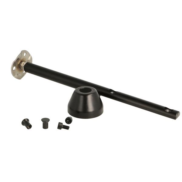 Panel Support Leg 140-160mm, F/Panels from 6mm, SS304 Black