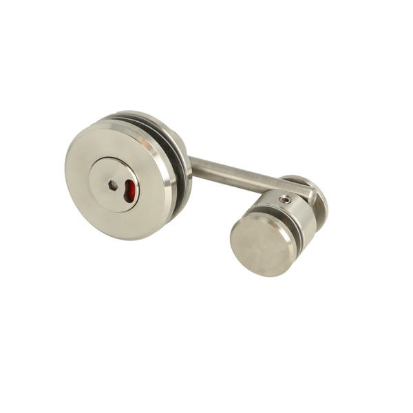 Turn & Release Handle SS-304, F/Glass & Wood, F/Inset Doors,