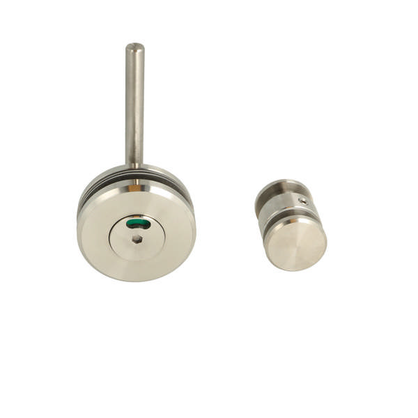 Turn & Release Handle SS-304, F/Glass & Wood, F/Inset Doors,