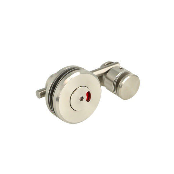 Turn & Release Handle SS-304, F/Glass & Wood, F/Inset Doors,