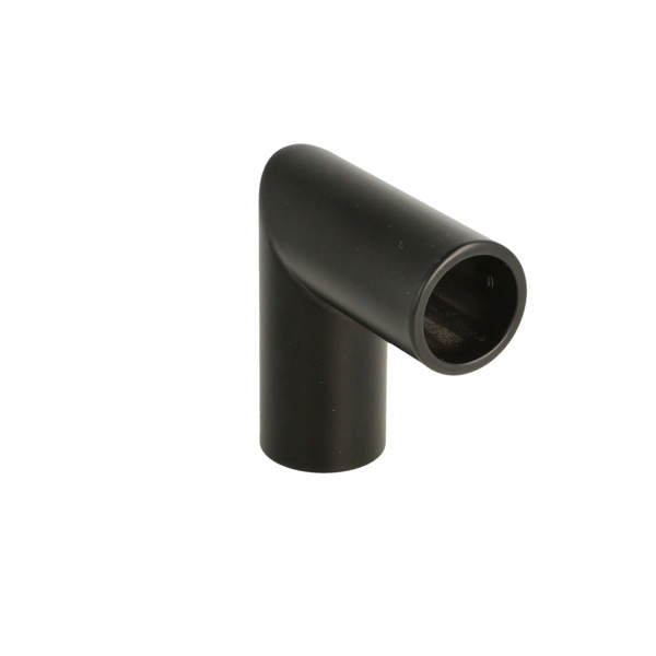 Bar To Bar Connector 90DG, 60x60mm, SS-304,  Black Finish,
