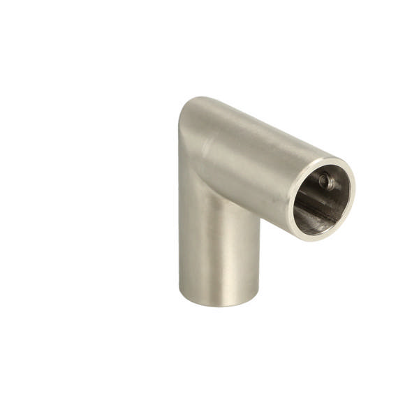 Bar To Bar Connector 90DG, 60x60mm, SS-304,  F/ø19mm Tubes