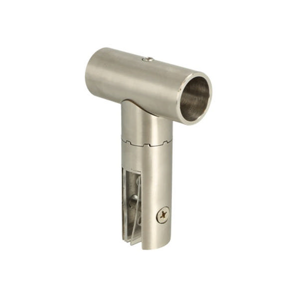 Adjust. T-Shaped Connector F/2 Bars & Panel, 60x93mm, SS304,