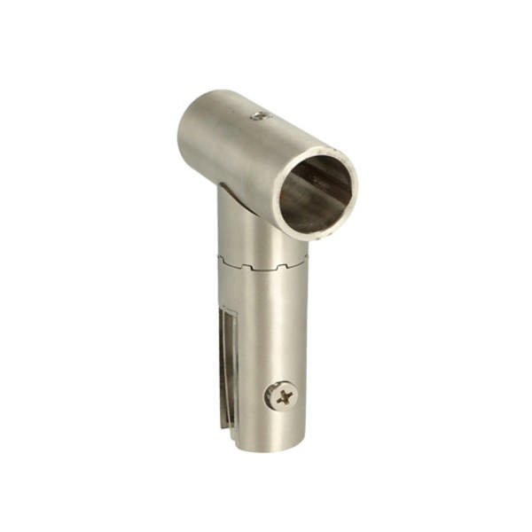 Adjust. T-Shaped Connector F/2 Bars & Panel, 60x93mm, SS304,