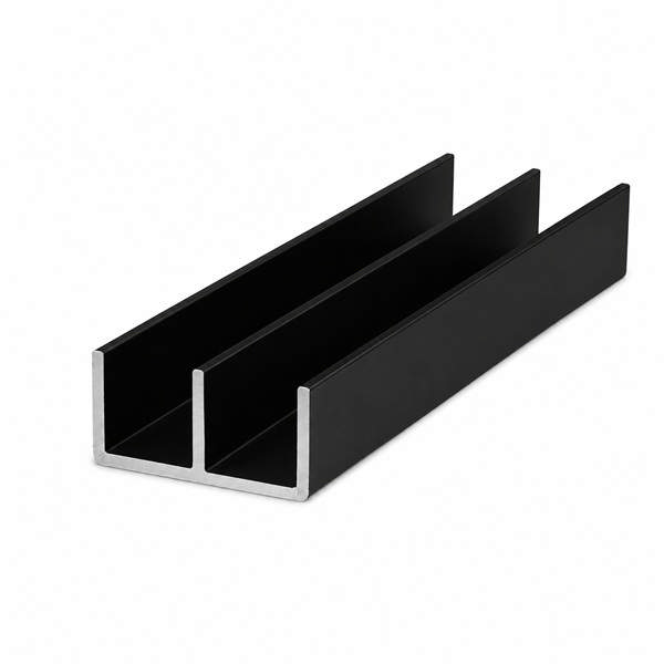 Top Alu E-Track F/Glass System 
