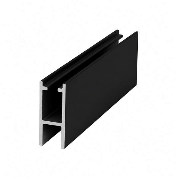 Glass Alu H-Rail 