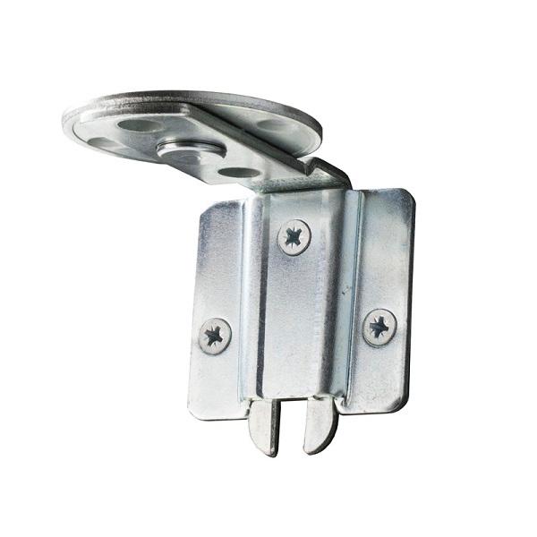 Click Catch 90 Degree, Steel Bright Zinc Pl, Male & Female