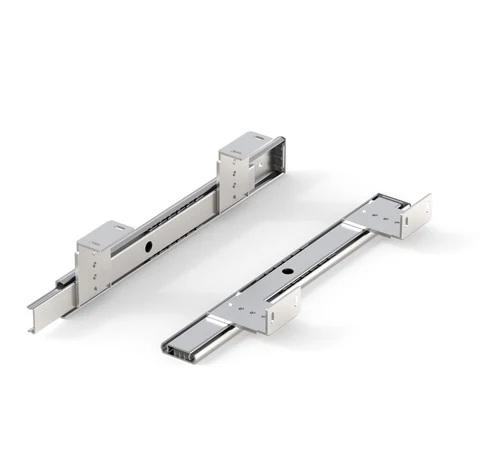 Keyboard Slide NJ2060, 308mm, W/4 Angle Brackets, BZP